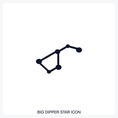 Big Dipper Star Icon