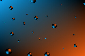 colorful balloons on the sky