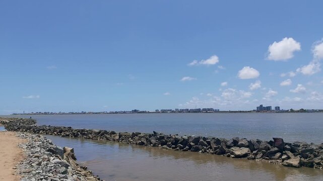 Sergipe River,  Barra dos Coqueiros, Aracaju, Sergipe, Brazil