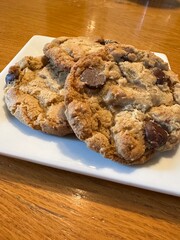Freshly Baked Chocolate Chip Cookies