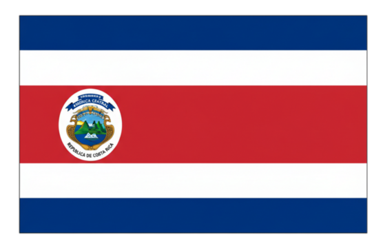 flag of Costa rica 