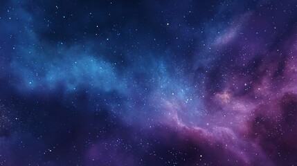 Vibrant cosmic nebula glows with countless stars, a breathtaking view of deep space, inspiring wonder and exploration.