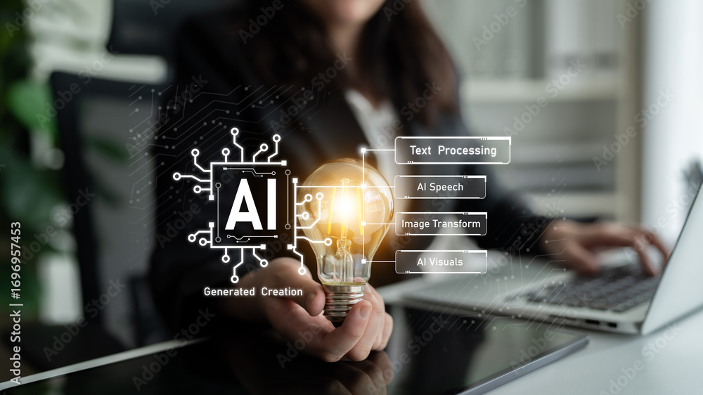 Poster ai assistant with llm, big data, machine learning, and generative ai powers prompt engineering and s