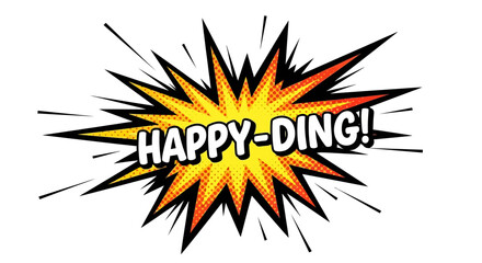 Comic Book Style Explosion with 