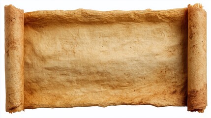 Ancient parchment scroll