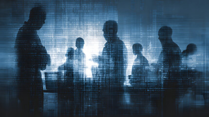 Incident Response and Cybersecurity Operations, incient response and cybersecuity operations with an imae showing security teams cordinating response effort during a cyber attack, AI