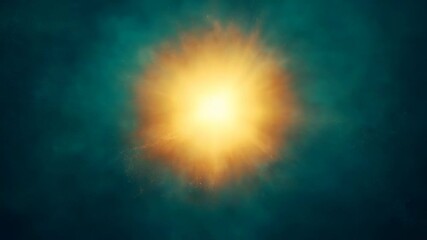 Bright celestial explosion in a cosmic setting, showcasing vibrant colors and swirling gases - Powered by Adobe