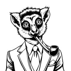 Lemur Vintage #132