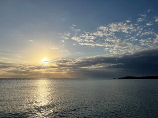 Beach Sunset in the Caribbean