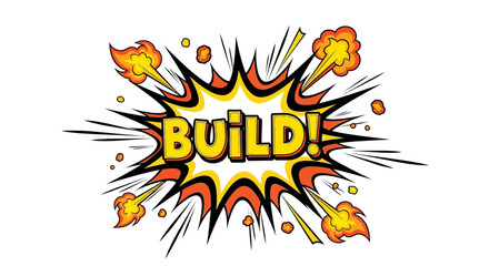 Explosive Comic Book Style 