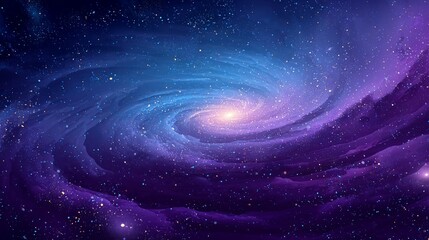 Stunning cosmic swirl with vibrant nebulae and countless shimmering stars, perfect for futuristic designs and celestial themes.