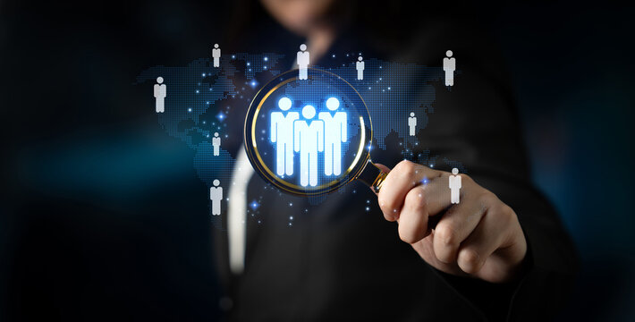 Global human network and workforce distribution highlight human, network, and global presence through digital connection and team coordination Latch