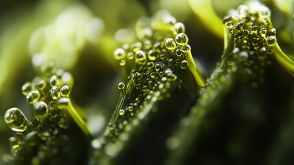 Close-up view of a complex, intricate, organic structure.