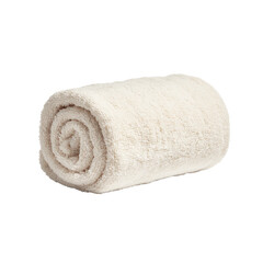 Rolled cream-colored towel (1)