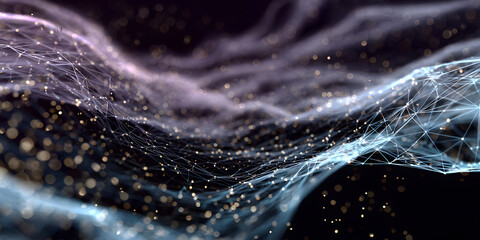 abstract digital technology background, artificial itelligence, generative, ai