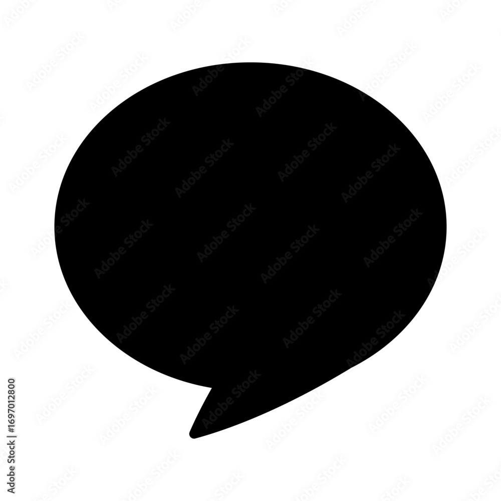 Poster set of chat message bubbles vector icon. communication icons. talk bubble, dialog. web icon set. onl
