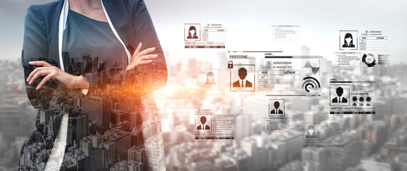 ID security ensures personal data protection with secure login systems, digital identity...