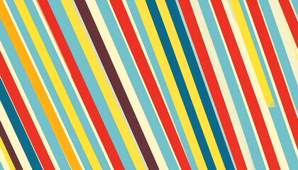 Diagonal striped pattern in pastel colors