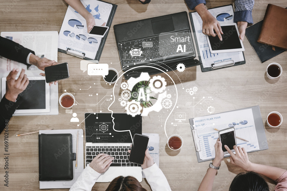 Aufkleber ai assistant with llm, big data, machine learning, and generative ai powers prompt engineering and s