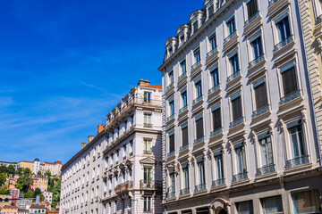 Dans les rues de Lyon en France