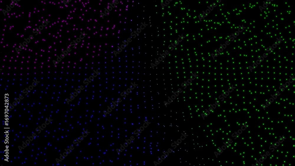 Poster black digital minimalist background, wave in the center, smooth digital background, simple glowing w