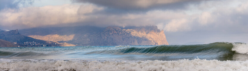 Picturesque seashore