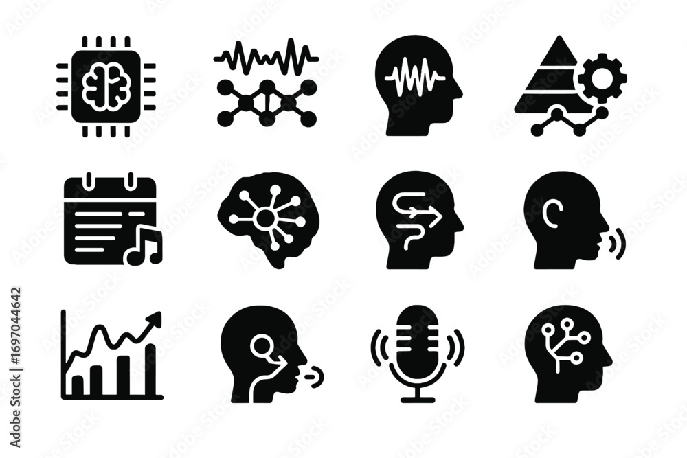 Aufkleber guide phrasing learning behavior voice vector mirror module tonal map ai harmony