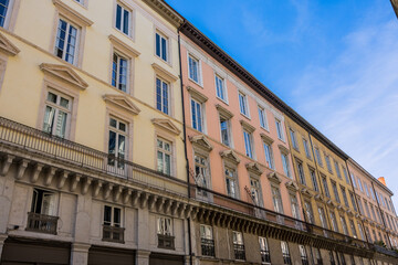 Dans les rues de Lyon en France