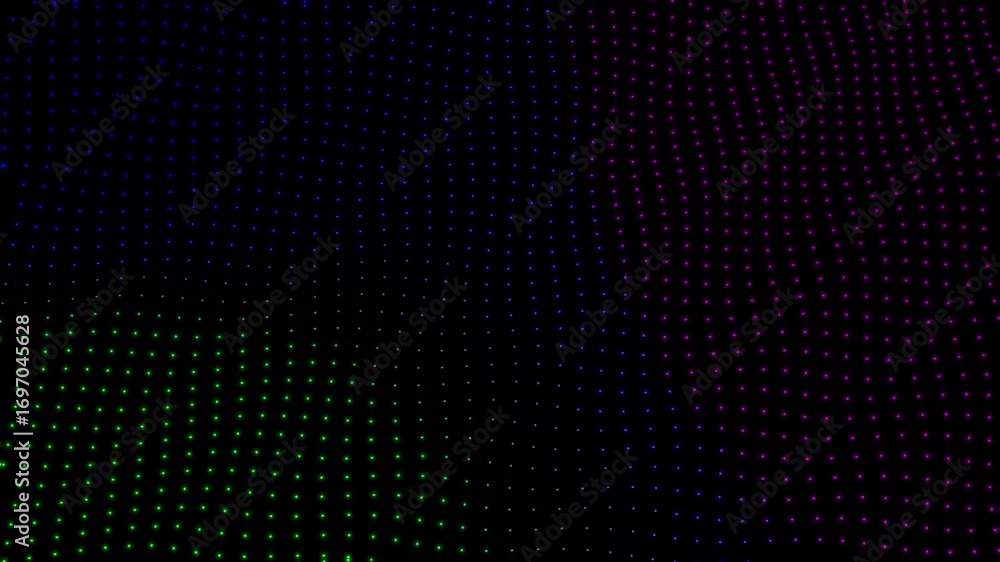 Poster black digital minimalist background, wave in the center, smooth digital background, simple glowing w
