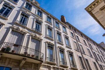 Dans les rues de Lyon en France