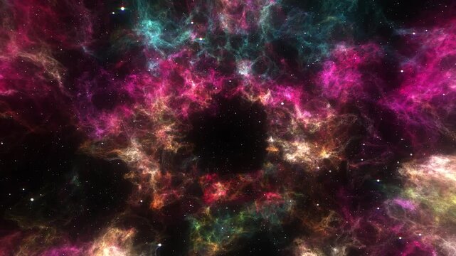 Space Nebula background animation suited for broadcast, commercials and presentations. It can be used in Space videos and Cinematic Videos also.