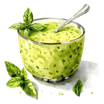 Pesto clip art preview