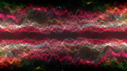 Colorful Abstract Waves background animation suited for broadcast, commercials and presentations. It can be used in Ethereal and Cinematic Videos also.