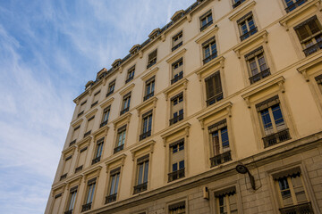 Dans les rues de Lyon en France