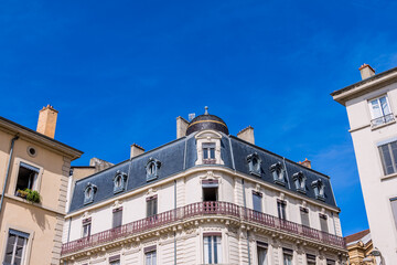 Dans les rues de Lyon en France