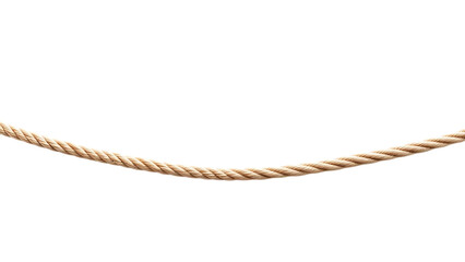 Long string rope white background simplicity isolated on white background
