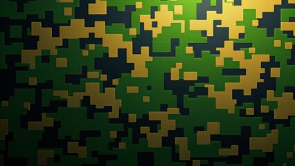 Digital camouflage pixelated pattern background