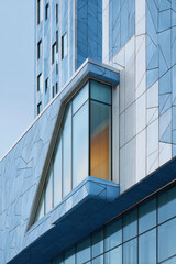 explore dynamic interplay of light and shadow in modern architectural facades devoid of human presence