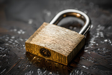 cyber security, padlock