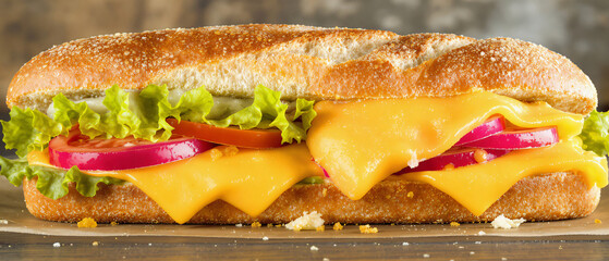 Sandwiches Made with Freshly Baked Bread