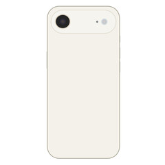 2025 Model Slim Luxury Smartphone Vector Illustration – Light Gold