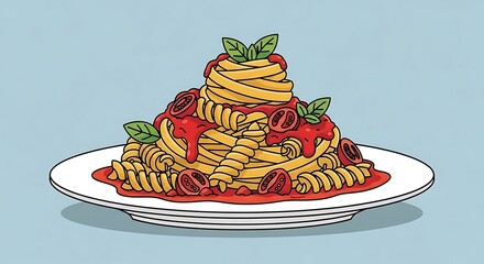 Pasta Plate.