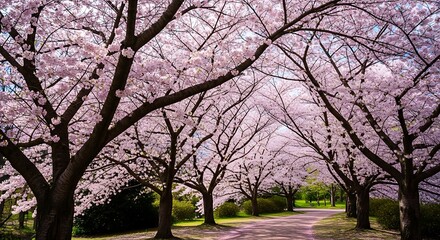 Cherry Blossom Path.