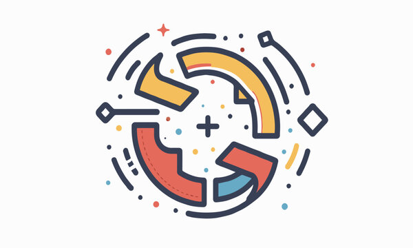 Hand Drawn Tribal Arrow Vector Graphics. Boho and Grunge Hand Drawn Arrow Vector.