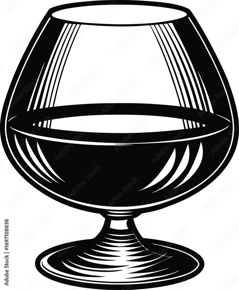 Fototapete abstract geometric pattern of intersecting lines and circles creating depth and visual interest isol