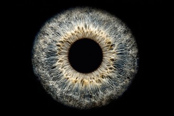 Close-up of a human eye's iris (2)