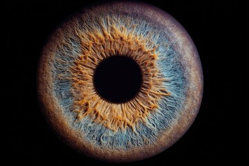 Close-up of a human eye's iris (4)