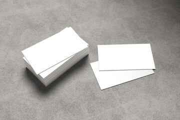 Minimalist Business Card Mockup for Showcasing Your Design to Clients