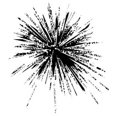 Obraz premium Vector Dynamic burst of radiating lines creates an energetic explosion effect.