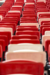 Seat arrangement inside Singapore National Stadium